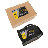 Tattu Plus 1.0 - Batterie LiPo 12S 22000 mAh 44,4 V 25C (AS150U) : connecteur AS150U et prise d'équilibrage