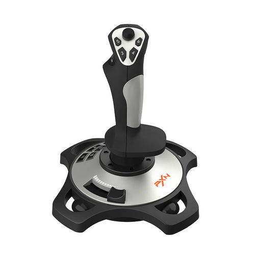 PXN-2113 PRO - Joystick de simulation de vol pour PC : boutons programmables et hat switch
