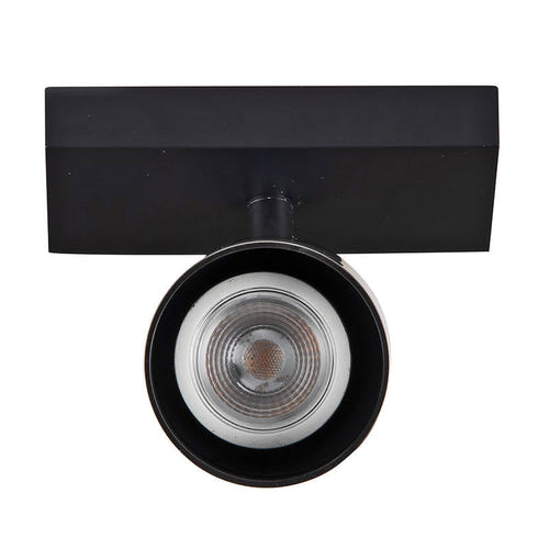 Yeelight YLDDL-0083-B - Spot de plafond connecté 1 ampoule 350 lm (noir) : tête orientable du spot