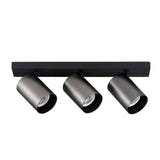 Yeelight YLDDL-0085-B - Spot de plafond connecté 3 ampoules 1050 lm (noir) : culot GU10 d'une tête