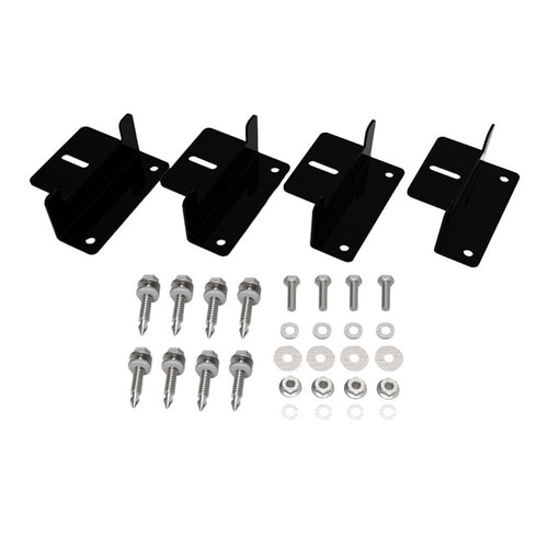 EcoFlow - Pieds de fixation pour panneaux solaires rigides 100 W et 400 W : pieds de fixation EcoFlow et visserie