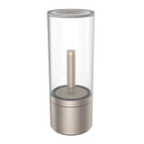 Yeelight Candela - Lampe d'ambiance rechargeable 1800 K : réglage de la luminosité par rotation du sommet