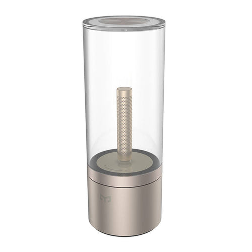 Yeelight Candela - Lampe d'ambiance rechargeable 1800 K : réglage de la luminosité par rotation du sommet