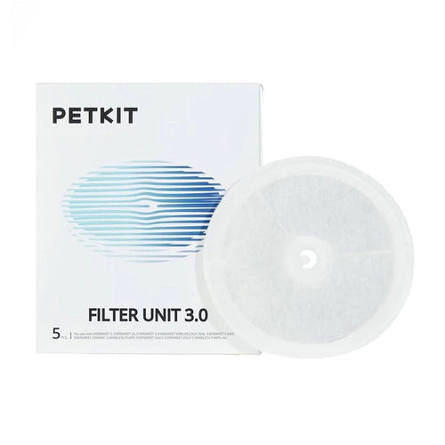 Petkit Eversweet - Filtres de rechange pour fontaine (lot de 5) : filtre Eversweet vu de face