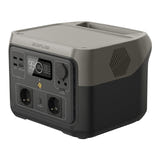 EcoFlow RIVER 2 Max - Station électrique portable 512 Wh, 500 W : écran de contrôle et poignée de transport