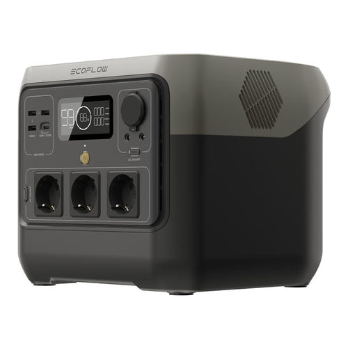 EcoFlow RIVER 2 Pro - Station électrique portable 768 Wh, 800 W : prises secteur et ports USB de la RIVER 2 Pro