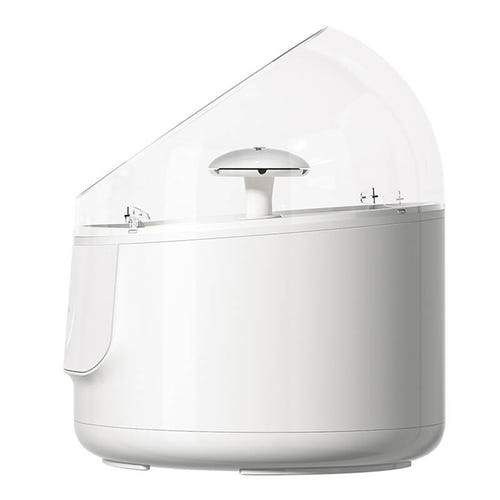 Catlink Pure - Fontaine à eau connectée pour chats et petits chiens (blanche) : colliers et pendentifs de reconnaissance fournis