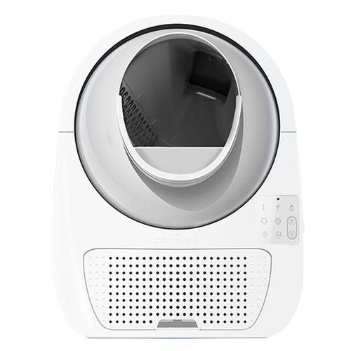 Catlink Pro-X Luxury - Litière autonettoyante connectée pour chat : bac à déchets de 13 litres de la Pro-X