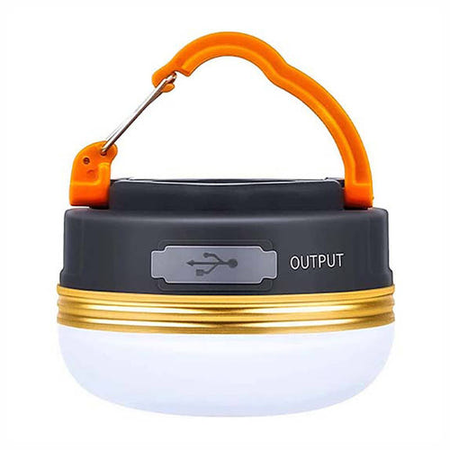Superfire T60 - Lampe de camping rechargeable 2,5 W, 1000 mAh : crochet de suspension de la lampe T60