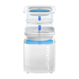 Petkit Eversweet SOLO SE - Fontaine à eau 1,8 L pour chat et chien (blanche) : chat buvant à la fontaine Eversweet SOLO SE