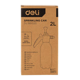 Deli Tools EDL581020 - Pulvérisateur à pression 2 L (vert) : pulvérisation sur une plante