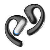 OneOdio OpenRock Pro - Écouteurs ouverts Bluetooth 5.2, 19 h (noirs) : écouteurs OpenRock Pro portés en course