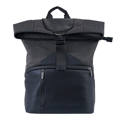 EcoFlow - Sac de transport 30 L pour stations RIVER 2 : sac de transport EcoFlow RIVER 2 gris fermé