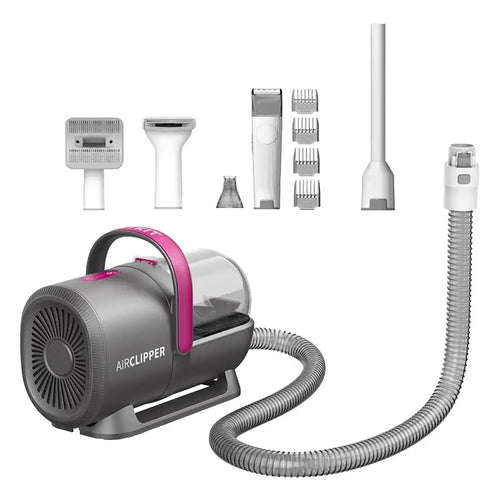 Petkit AirClipper - Kit de toilettage 5 en 1 avec aspirateur à poils : kit de toilettage Petkit AirClipper et ses accessoires
