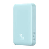 Baseus Magnetic Mini - Batterie externe magnétique 10 000 mAh 20 W (bleu) : batterie externe magnétique Baseus Magnetic Mini bleue