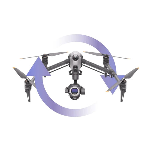 DJI Care Pro - Plan 2 ans pour Inspire 3 (code électronique) : visuel du service DJI Care Pro deux ans pour Inspire 3