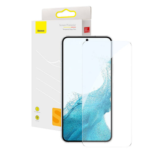 Baseus - Verre trempé pour Samsung S23 : verre trempé Baseus pour Samsung S23