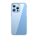 Baseus SuperCeramic - Coque transparente et verre trempé pour iPhone 14 Plus : structure en trois couches de la coque
