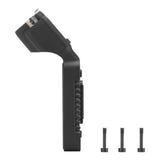 DJI Ronin 4D - Plaque d'extension SDI, XLR et timecode : détail de la fixation de la plaque
