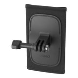 DJI Osmo - Fixation pour bretelle de sac à dos : randonneur filmant en vue subjective