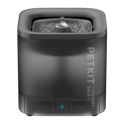 Petkit Eversweet SOLO SE - Fontaine à eau 1,8 L pour chat et chien (gris foncé) : fontaine Petkit Eversweet SOLO SE gris foncé