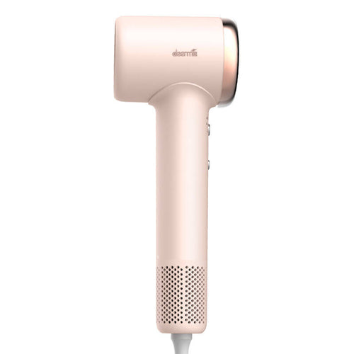 Deerma DEM-CF50W - Sèche-cheveux 1400 W à moteur sans balais (rose) : sèche-cheveux Deerma DEM-CF50W rose