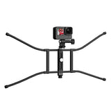 Telesin TE-FM-001 - Support universel pour grillage, caméra et smartphone : pochette en similicuir pour batterie externe