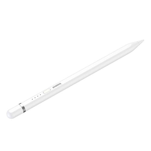 Baseus Smooth Writing - Stylet actif Lightning pour iPad (blanc) : recharge du stylet sur le port de l'iPad