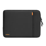 Tomtoc Defender-A13 - Housse pour ordinateur portable 13 pouces (noir) : housse noire 13 pouces fermée