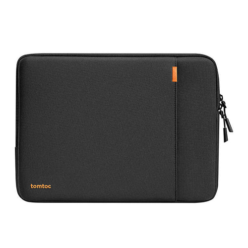 Tomtoc Defender-A13 - Housse pour ordinateur portable 13 pouces (noir) : housse noire 13 pouces fermée