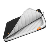Tomtoc Defender-A13 - Housse pour ordinateur portable 13 pouces (noir) : doublure intérieure rembourrée