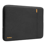 Tomtoc Defender-A13 - Housse pour ordinateur portable 14 pouces (noir) : zip YKK latéral