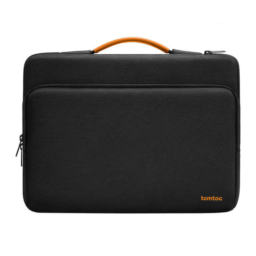 Tomtoc Defender-A14 - Sacoche pour ordinateur portable 13 pouces (noir) : sacoche noire 13 pouces fermée
