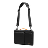 Tomtoc Defender-A42 - Sacoche pour ordinateur portable 14 pouces (noir) : boucle intérieure pour clés