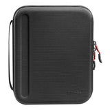Tomtoc FancyCase-B06 - Étui rigide pour iPad Pro 12,9 pouces (noir) : étui rigide noir fermé