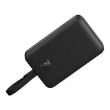 Baseus Magnetic Mini - Batterie externe magnétique 10 000 mAh 30 W (noir) : témoins LED de niveau de charge