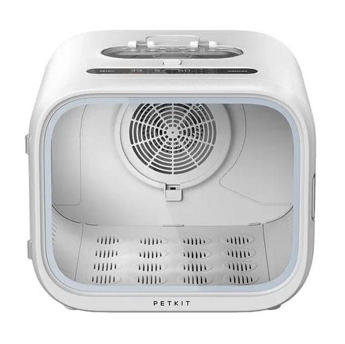 PetKit AIRSALON MAX Pro - Sèche-poils connecté 60 L (blanc) : intérieur du caisson de 60 litres