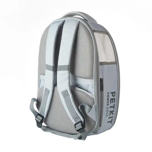 PetKit Breezy 2.0 - Sac à dos de transport ventilé pour chat et petit chien (rose) : système de ventilation et aérations