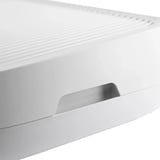 PetKit P9219 - Escalier nettoie-pattes pour litières Pura X et Pura Max (blanc) : patins antidérapants sous la base