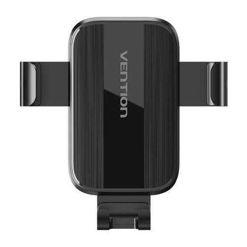 Vention KCTB0 - Support de téléphone automatique pour grille d'aération (noir) : pince automatique du support