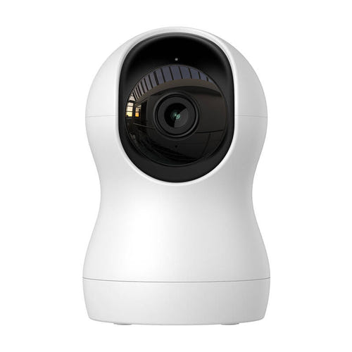 Gosund IPC2 - Caméra de surveillance intérieure Wi-Fi motorisée 2K (blanc) : rotation motorisée de la caméra
