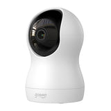 Gosund IPC2 - Caméra de surveillance intérieure Wi-Fi motorisée 2K (blanc) : vision nocturne en infrarouge