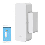 Gosund S2 - Capteur d'ouverture de porte et fenêtre Wi-Fi Tuya : alimentation par deux piles AAA