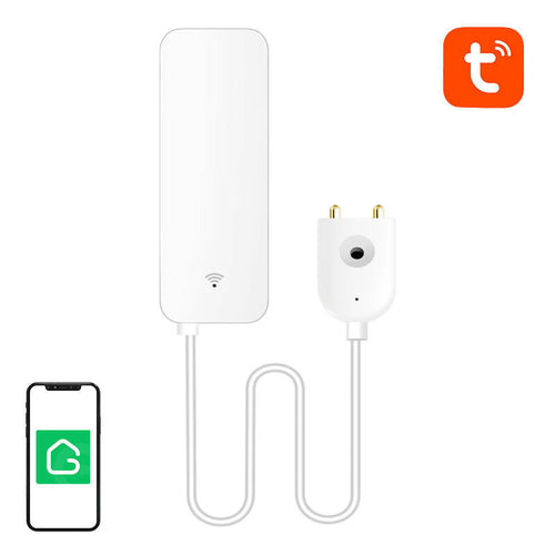 Gosund S5 - Capteur de fuite d'eau Wi-Fi Tuya : capteur de fuite d'eau Gosund S5 et sa sonde