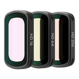 DJI - Kit de filtres ND magnétiques 16/64/256 pour Osmo Pocket 3 : filtre magnétique posé sur l'Osmo Pocket 3