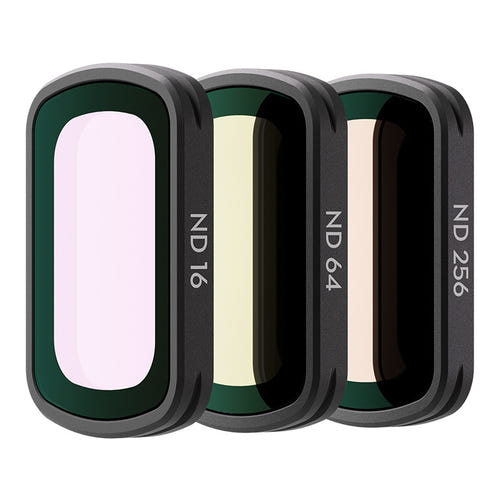DJI - Kit de filtres ND magnétiques 16/64/256 pour Osmo Pocket 3 : filtre magnétique posé sur l'Osmo Pocket 3