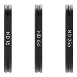 DJI - Kit de filtres ND magnétiques 16/64/256 pour Osmo Pocket 3 : kit de filtres ND vu de dessus