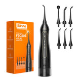Bitvae BV 5020E - Hydropulseur dentaire avec 7 canules (noir) : hydropulseur Bitvae BV 5020E noir
