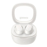 Baseus Bowie WM02 OS - Écouteurs sans fil Bluetooth 5.3 (blanc) : écouteurs vus de près