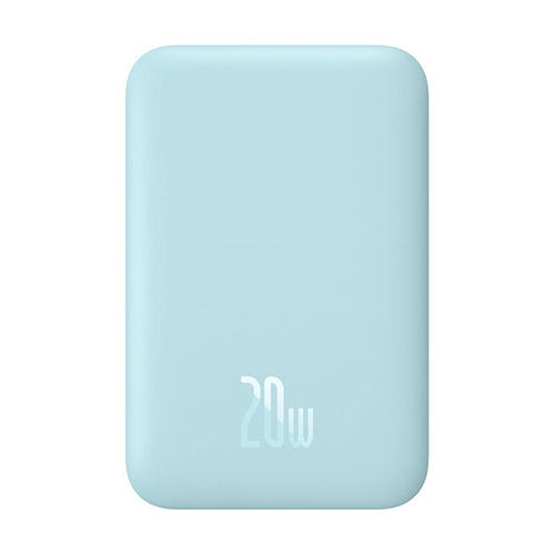 Baseus Magnetic Mini - Batterie externe magnétique 6000 mAh 20 W (bleue) : batterie externe Baseus Magnetic Mini bleue